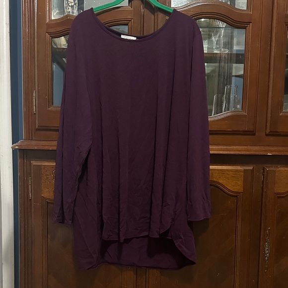 Calvin Klein Tops - Calvin Klein Deep Purple Women's Tunic